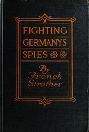 [Gutenberg 57307] • Fighting Germany's Spies